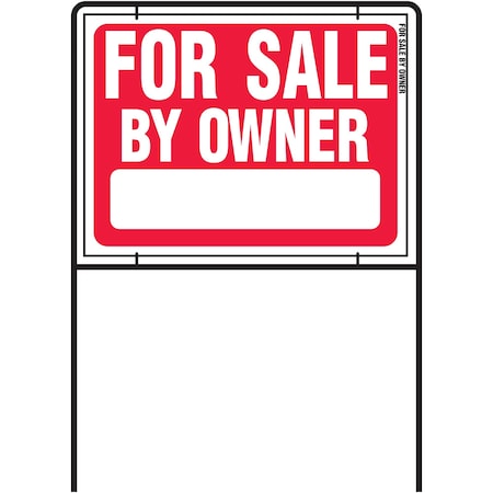 Hy-Ko For Sale By Owner With Frame 24.5" x 36.5", 5PK A20338